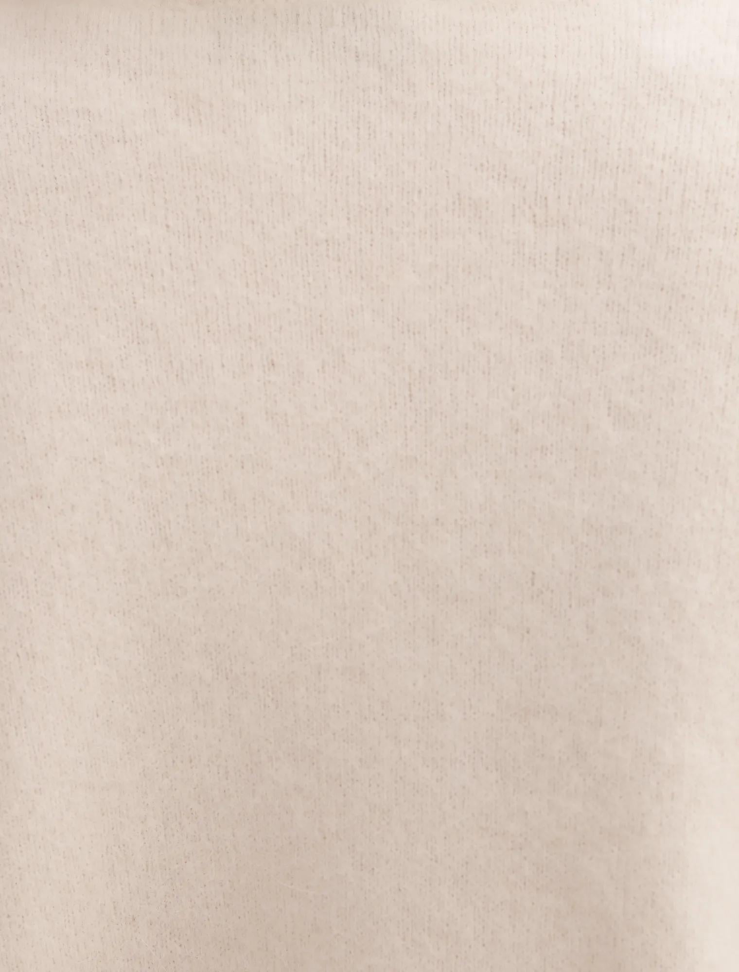 Arianne Twist Front Sweater Cream