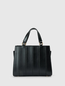 Mila Medium Panel Tote Bag Black_mannequin
