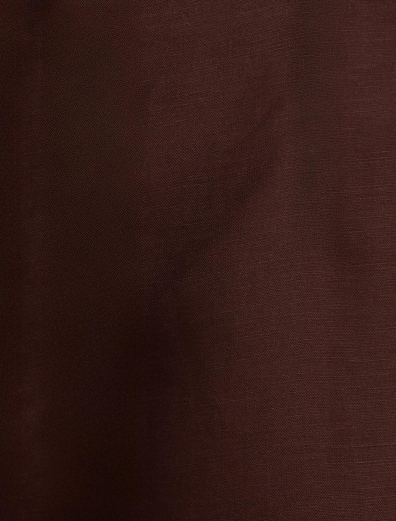 Dawn Off Shoulder Top Chocolate Set