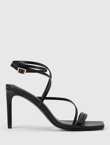 Monica 2 Ankle Wrap Heeled Sandals Black_mannequin