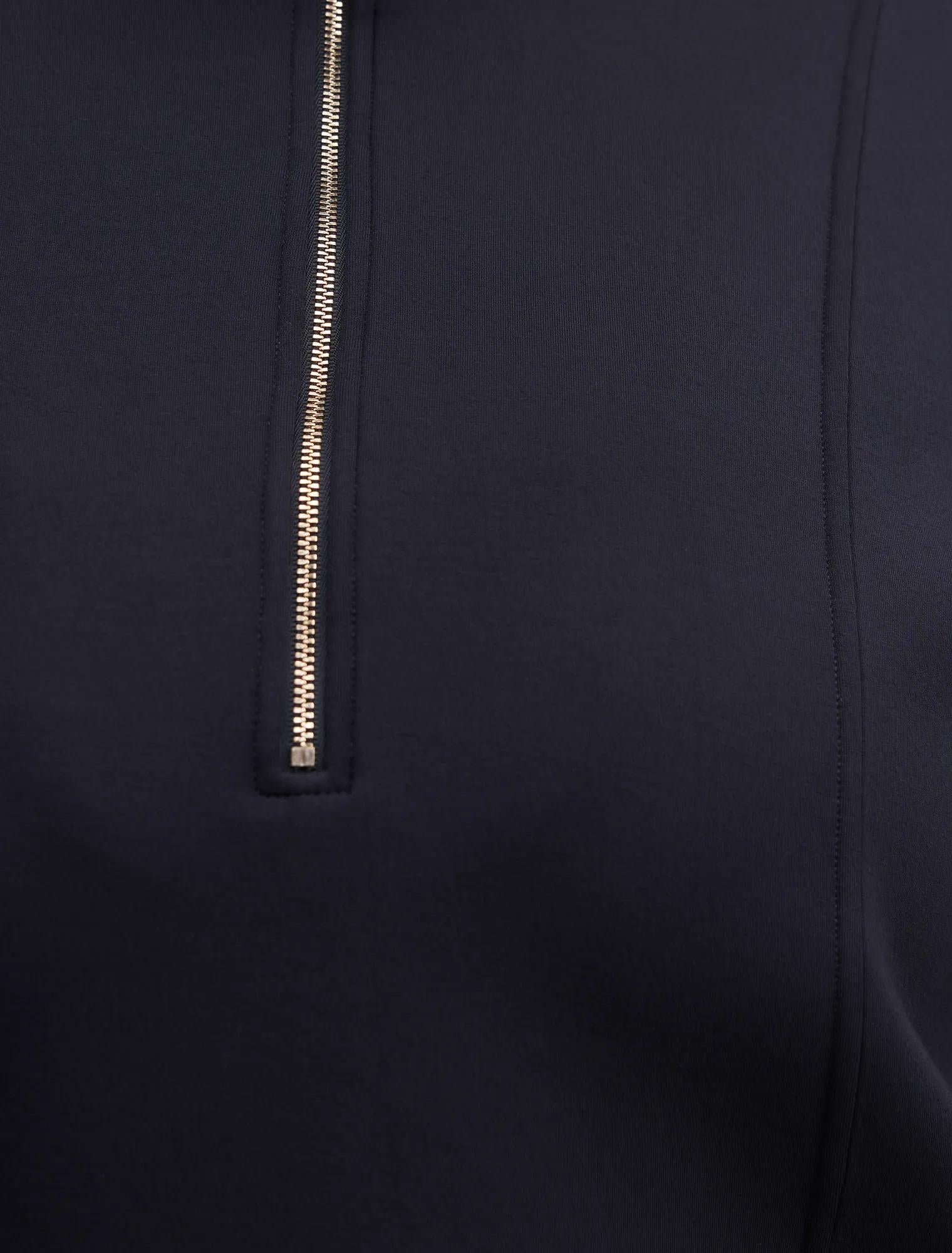 Heidi Curve Seam Detail Lounge Jumper Navy