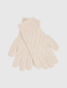 Piper Pointelle Gloves Cream_mannequin