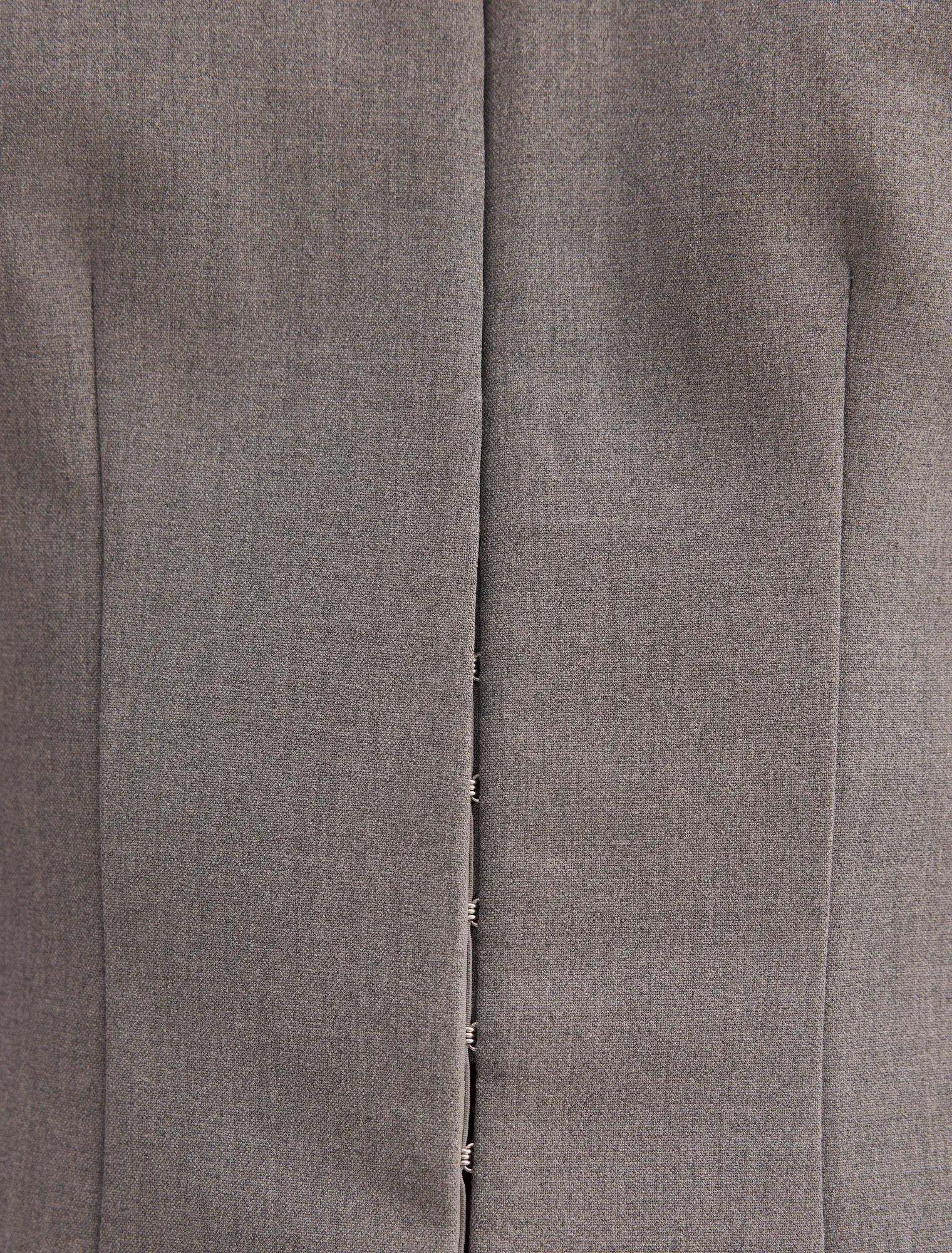 Emerson Hook and Eye Top Grey