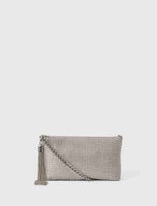 Keisha Soft Sparkle Clutch Silver_mannequin