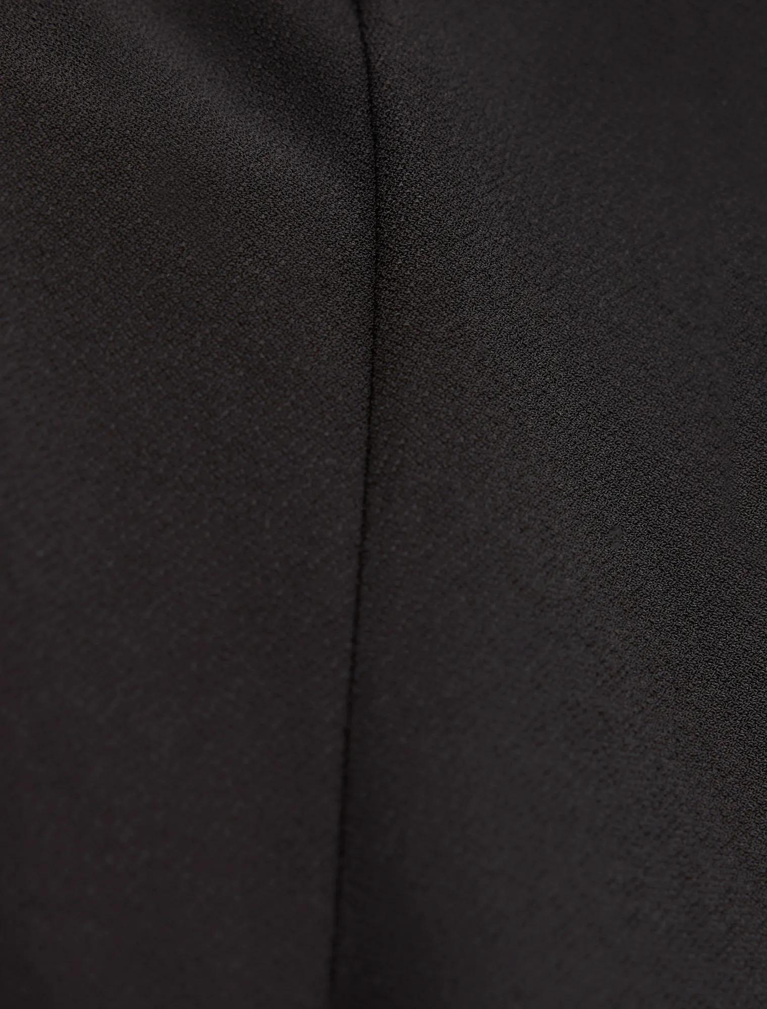 Frankie High Neck Keyhole Bodycon Black