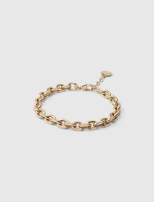 Lottie Layered Chain Bracelet Gold_mannequin