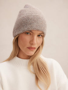 Bonnie Brushed Beanie Mushroom_mannequin