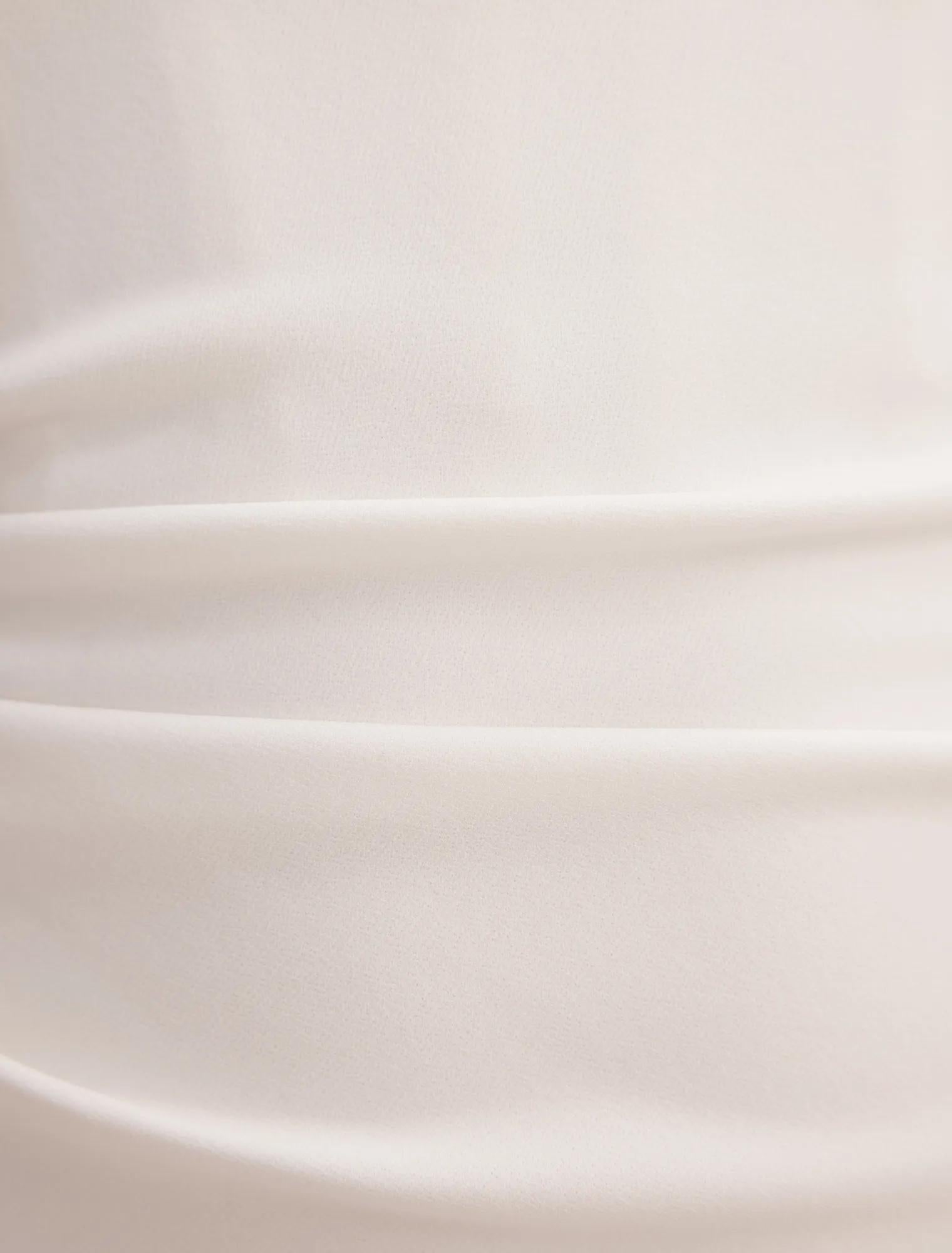 Betty Strapless Bodycon Porcelain