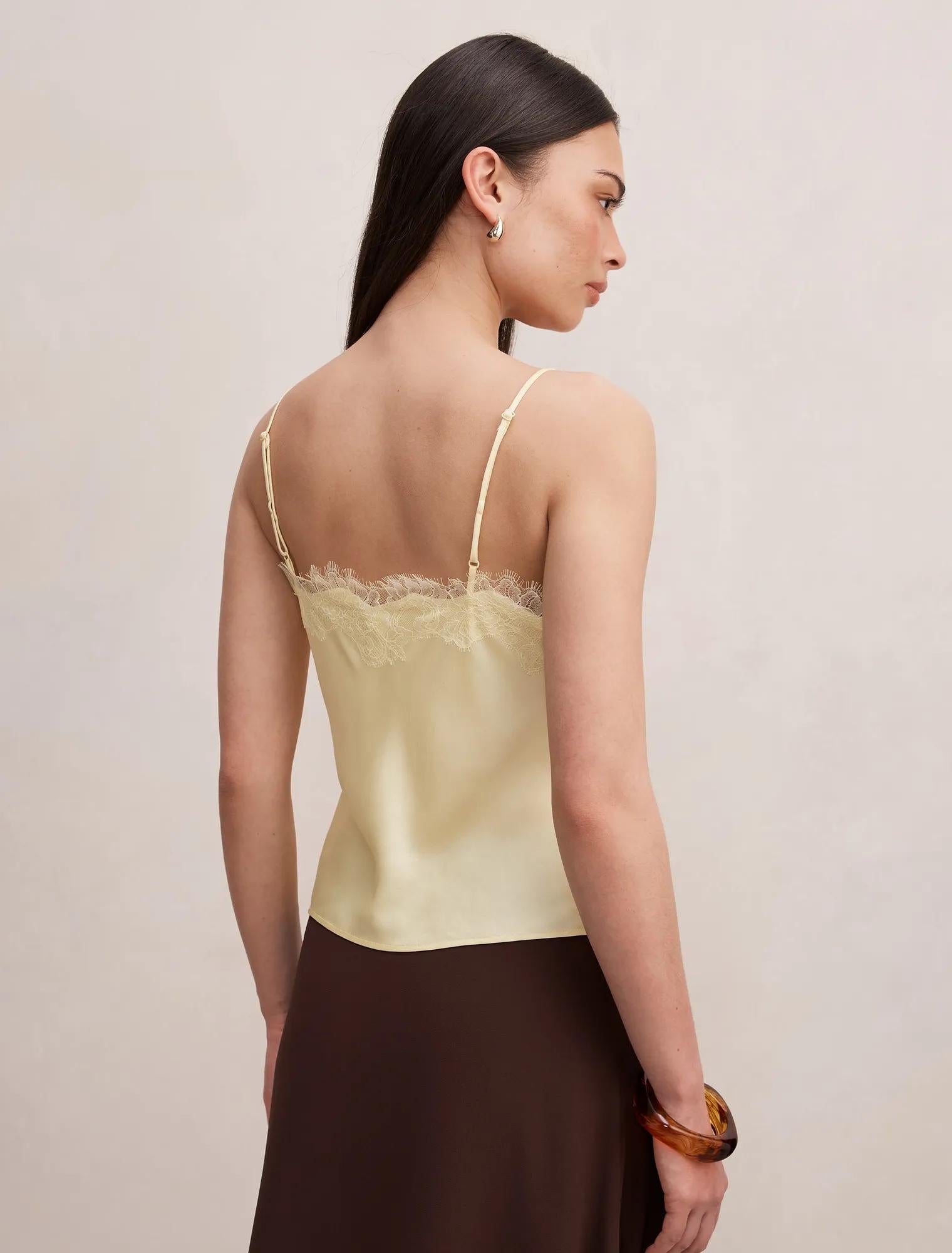 Lyla Lace Cami Spring Daffodil Yellow