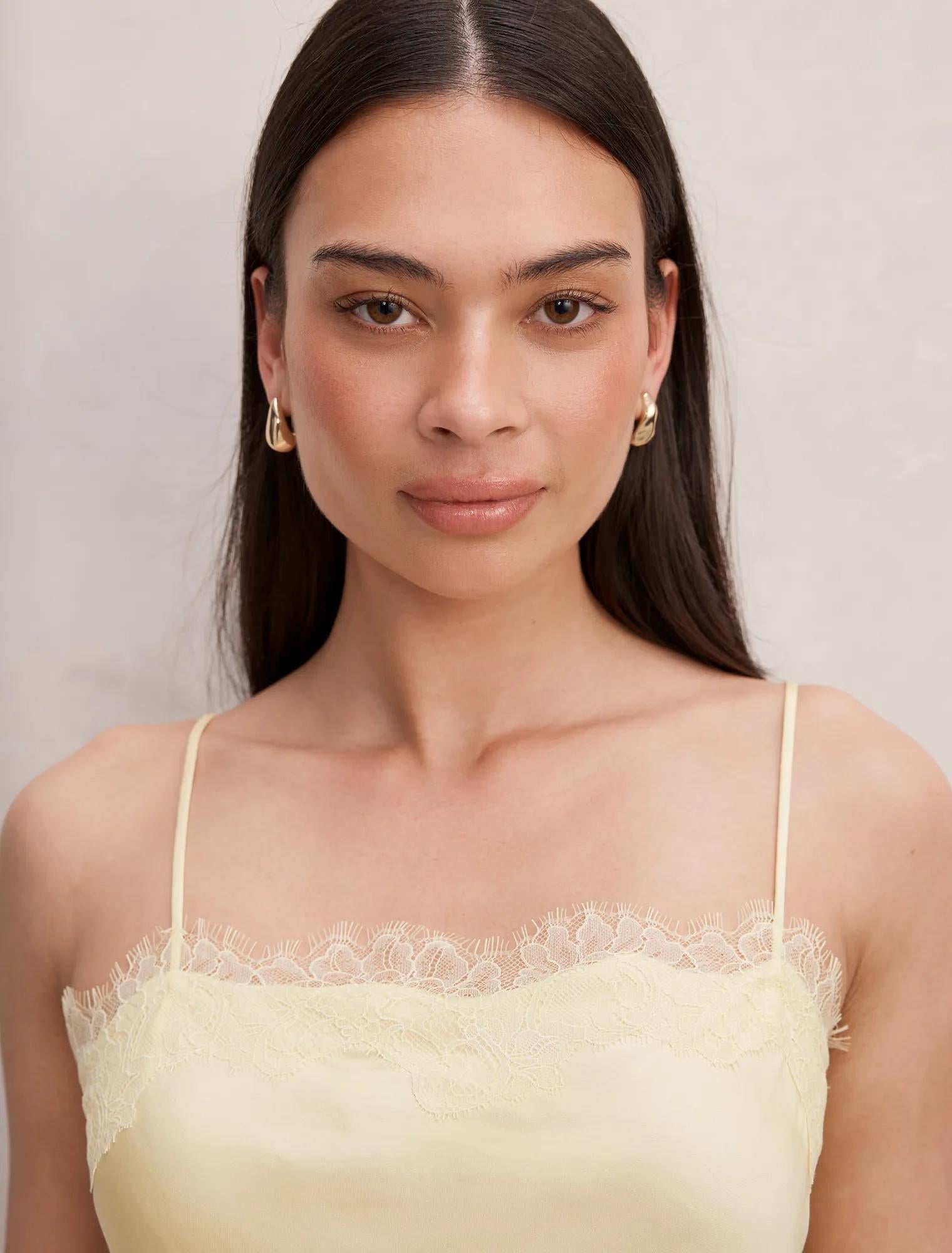 Lyla Lace Cami Spring Daffodil Yellow