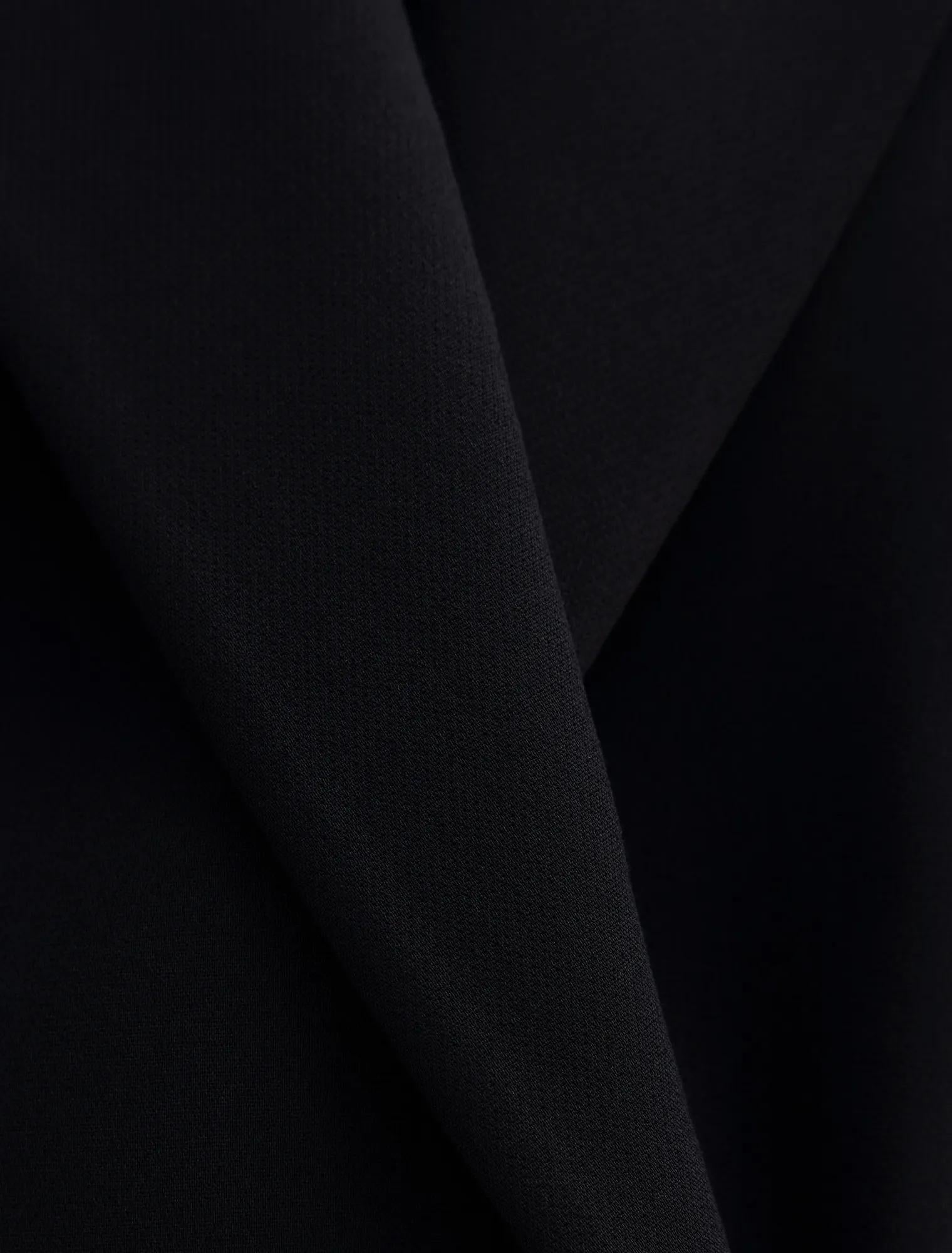 Saskia Petite Cinched Blazer Dress Black