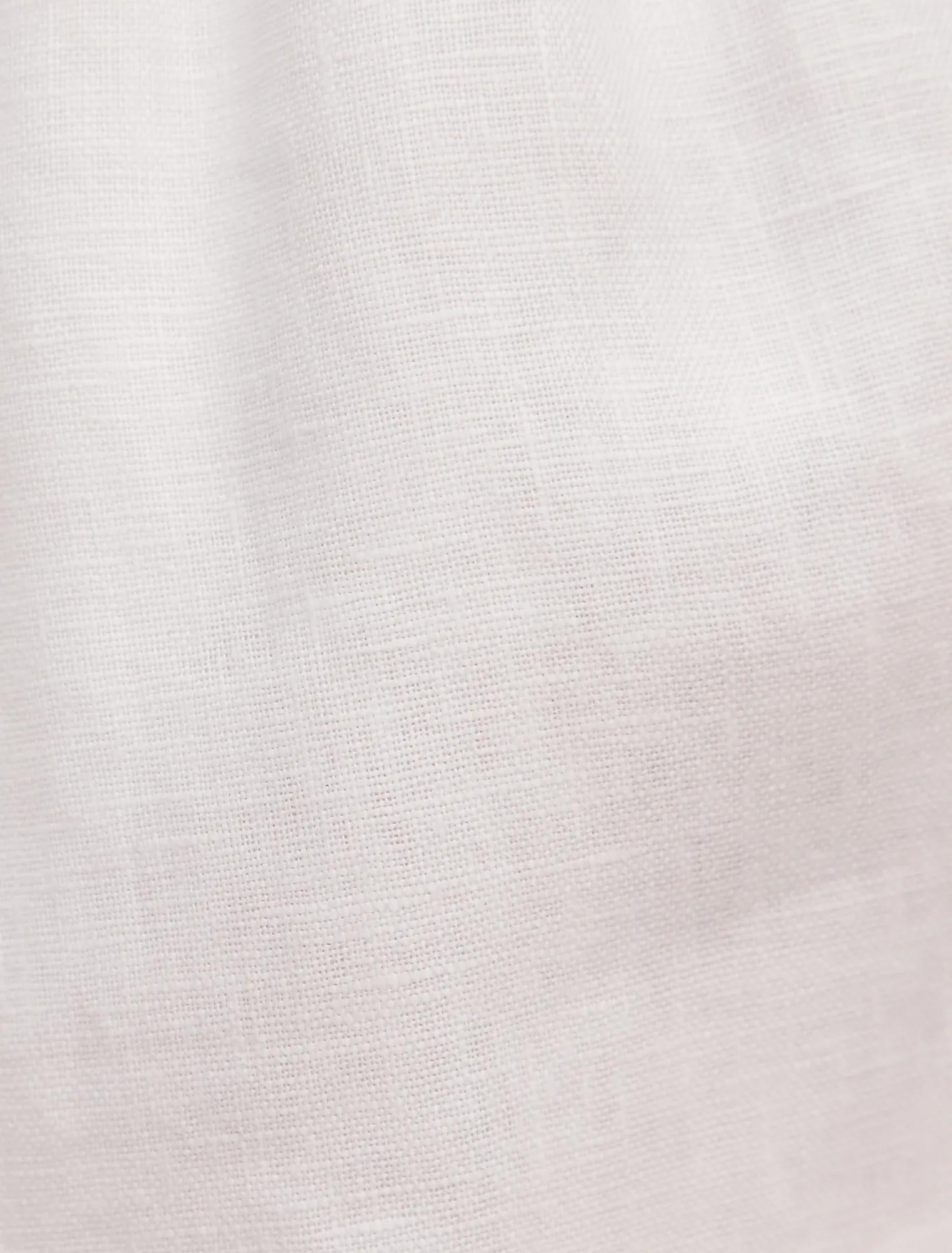 Lily Linen Drawstring Pants Porcelain