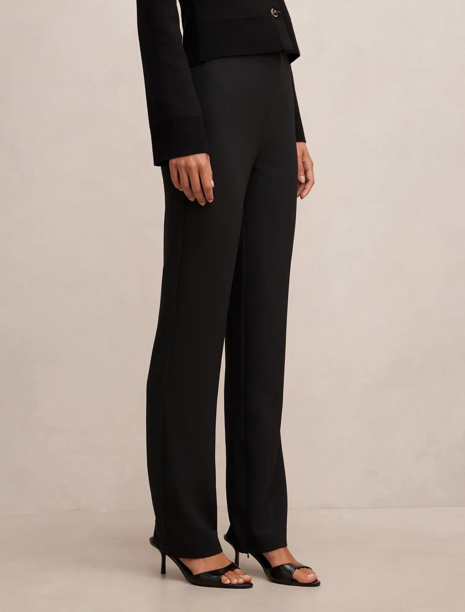 Emily Slim Tailored Pant Black
