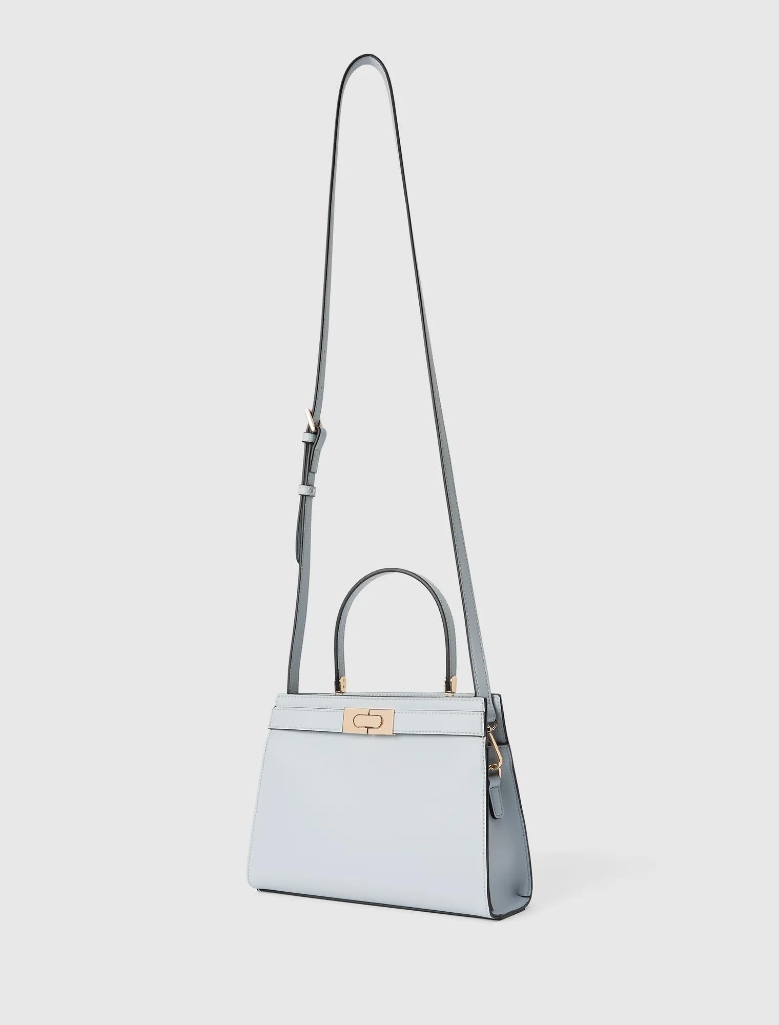Lara Small Lady Top Handle Bag Ancient Water_mannequin