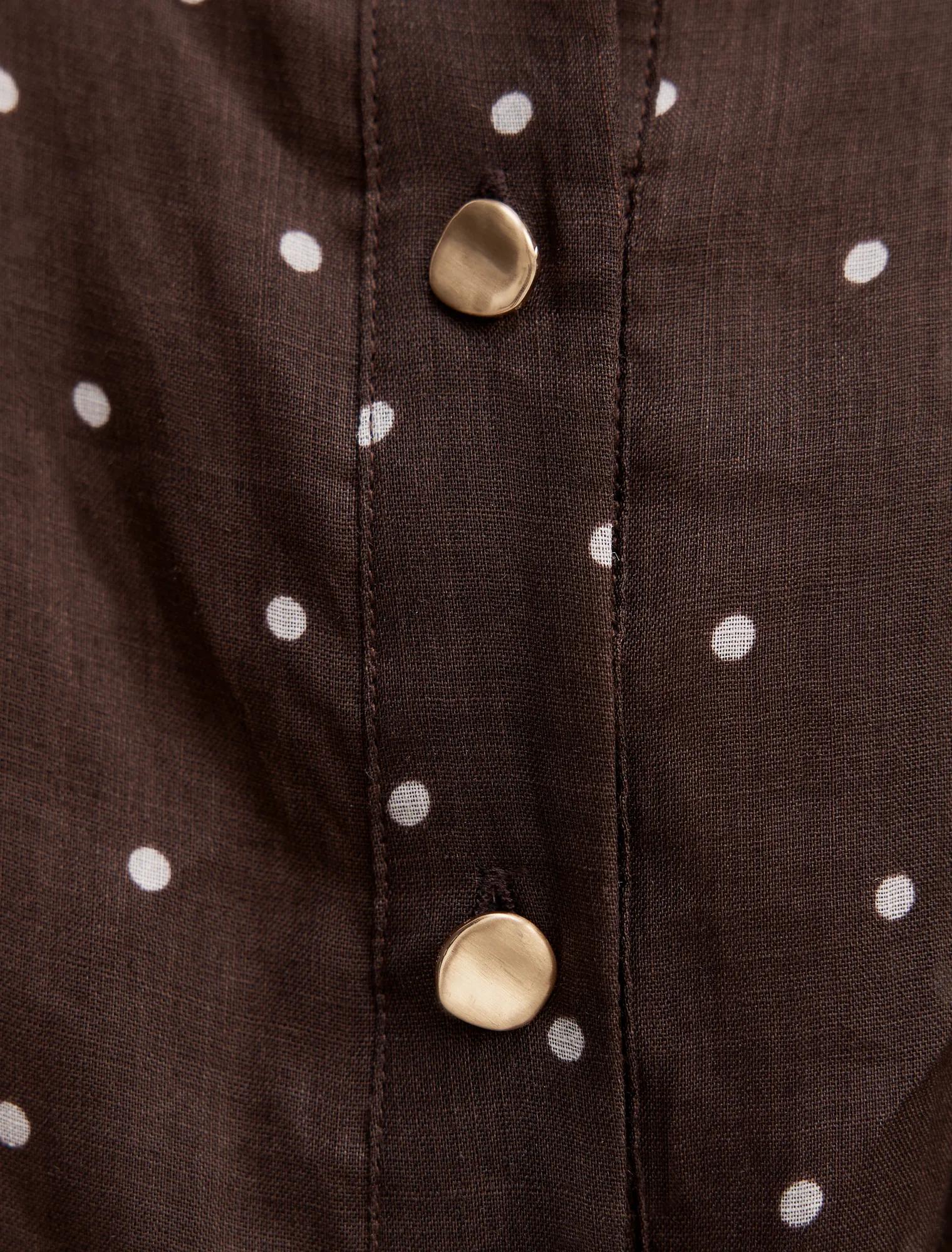 Jemma V-Neck Blouse Luxton Spot