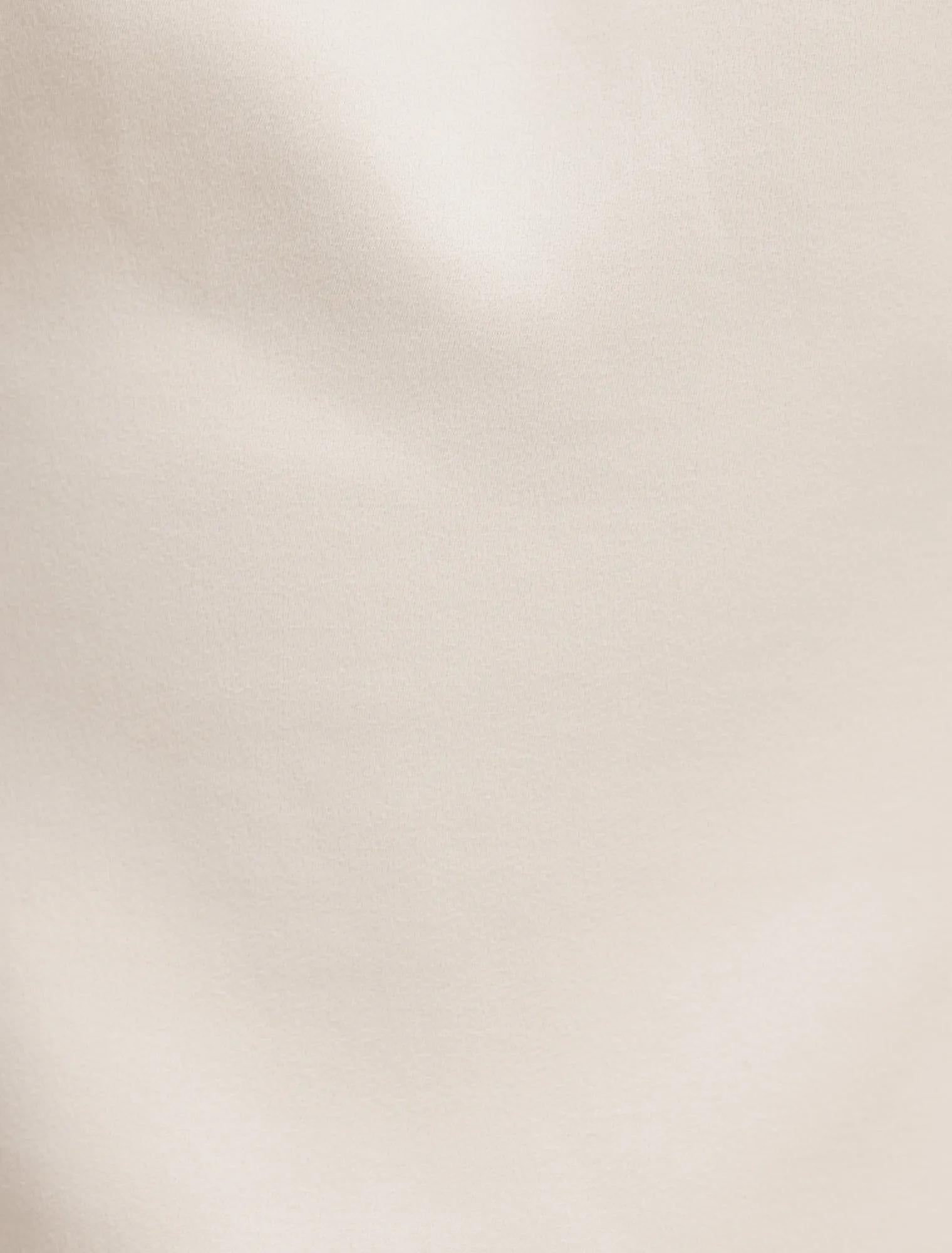 Millie High Neck Cape Top Cream