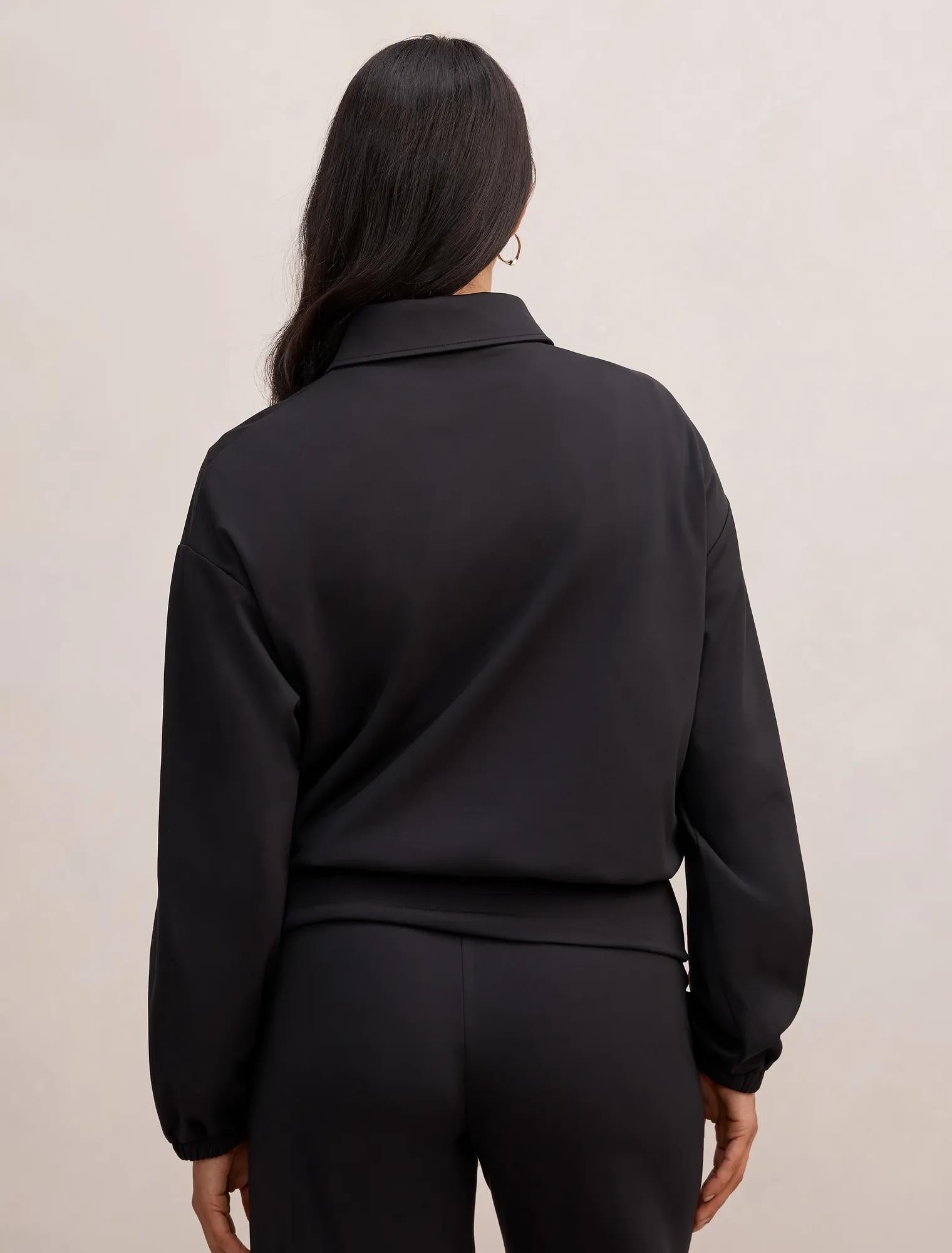 Willow Drawcord Jacket Black
