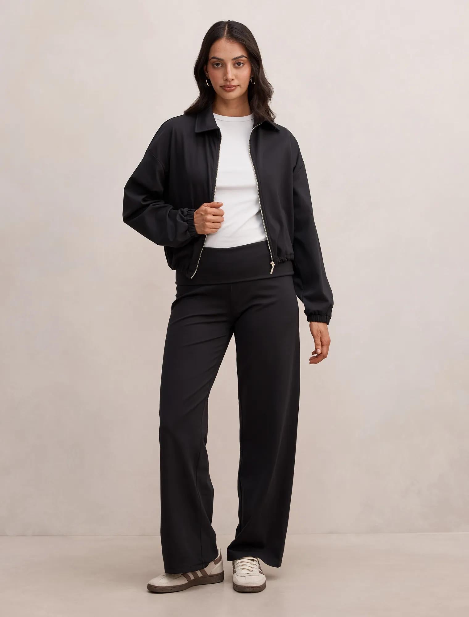 Willow Drawcord Jacket Black