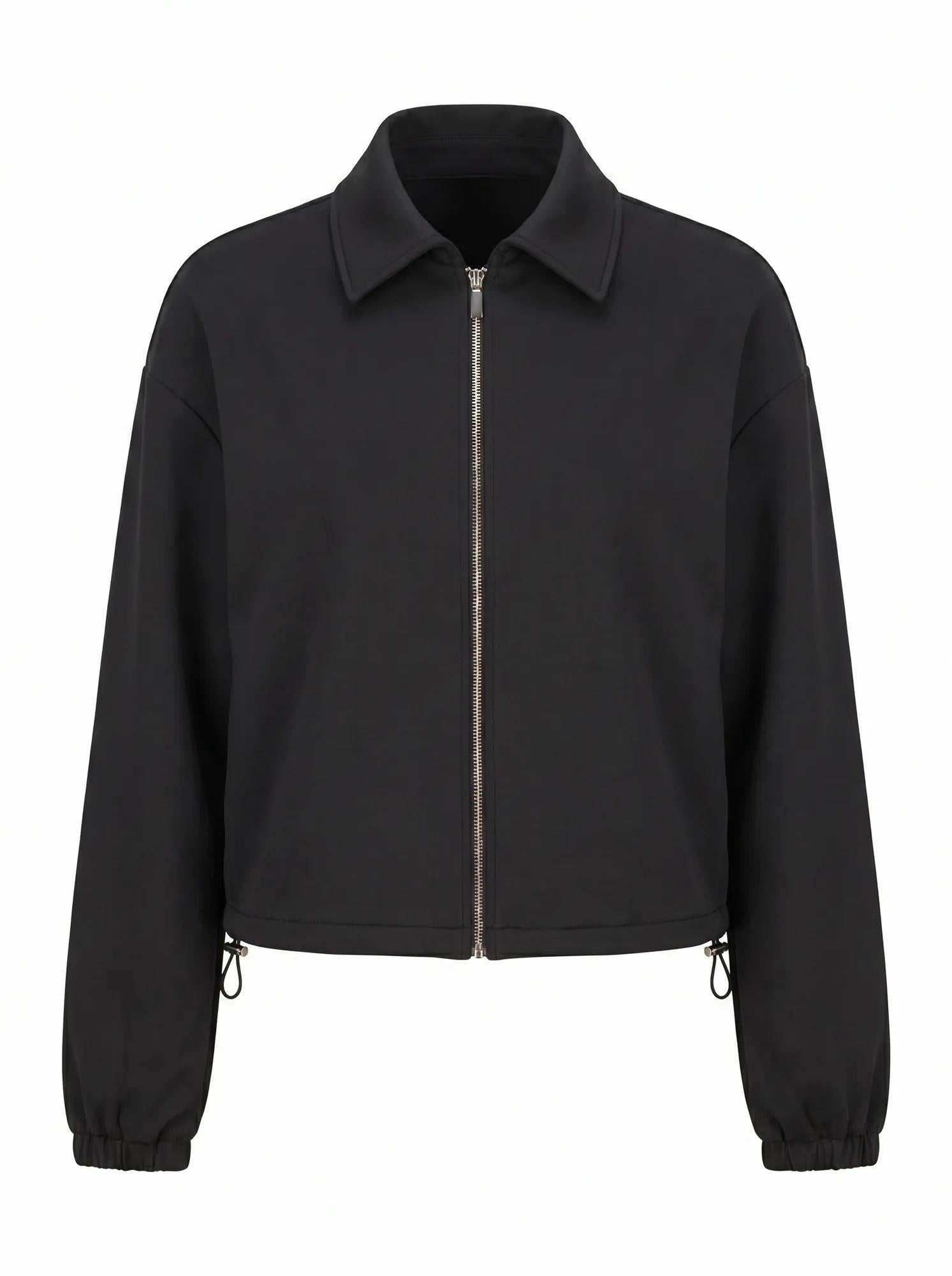 Willow Drawcord Jacket Black