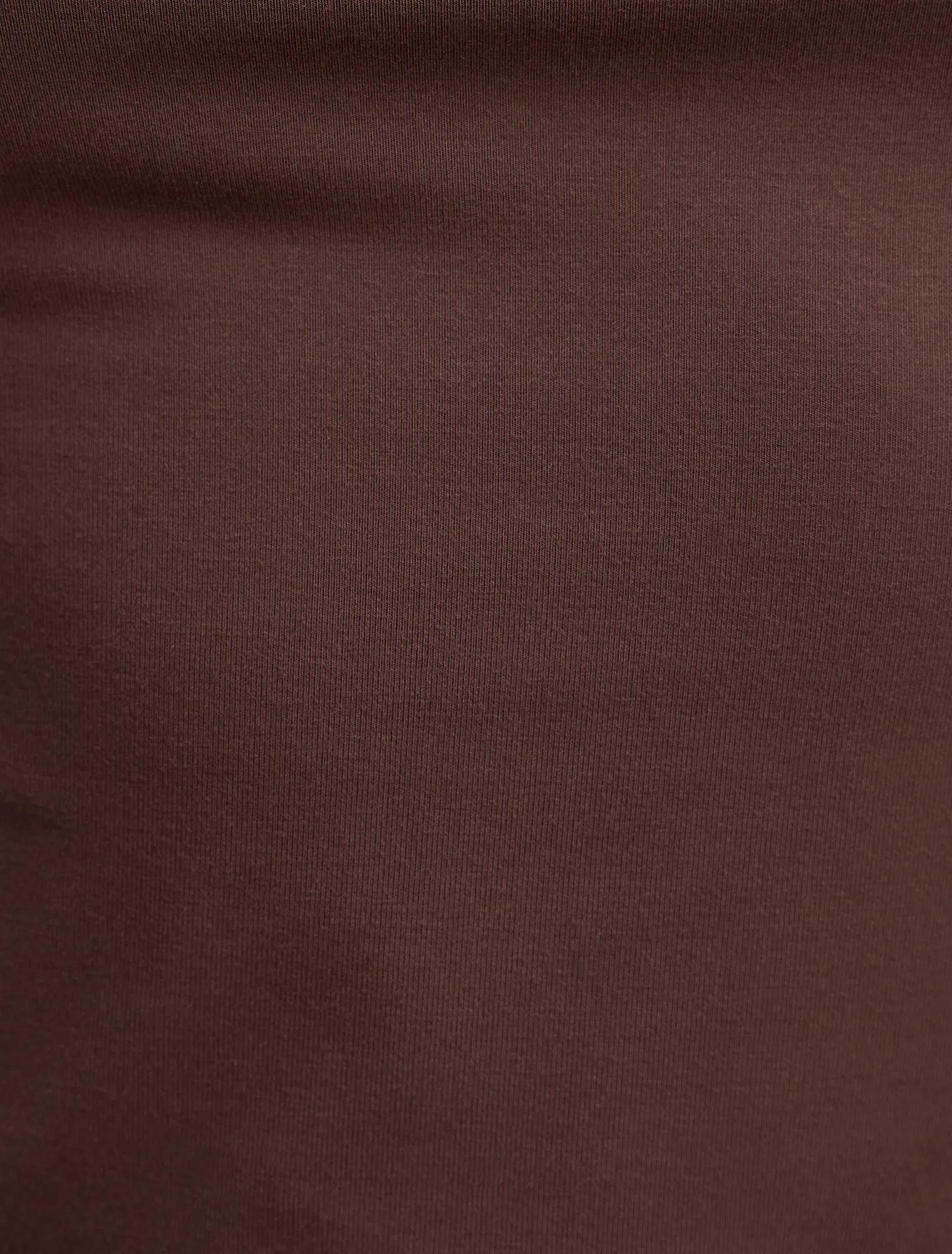 Bonnie Scoop Back Tank Top Chocolate Bark