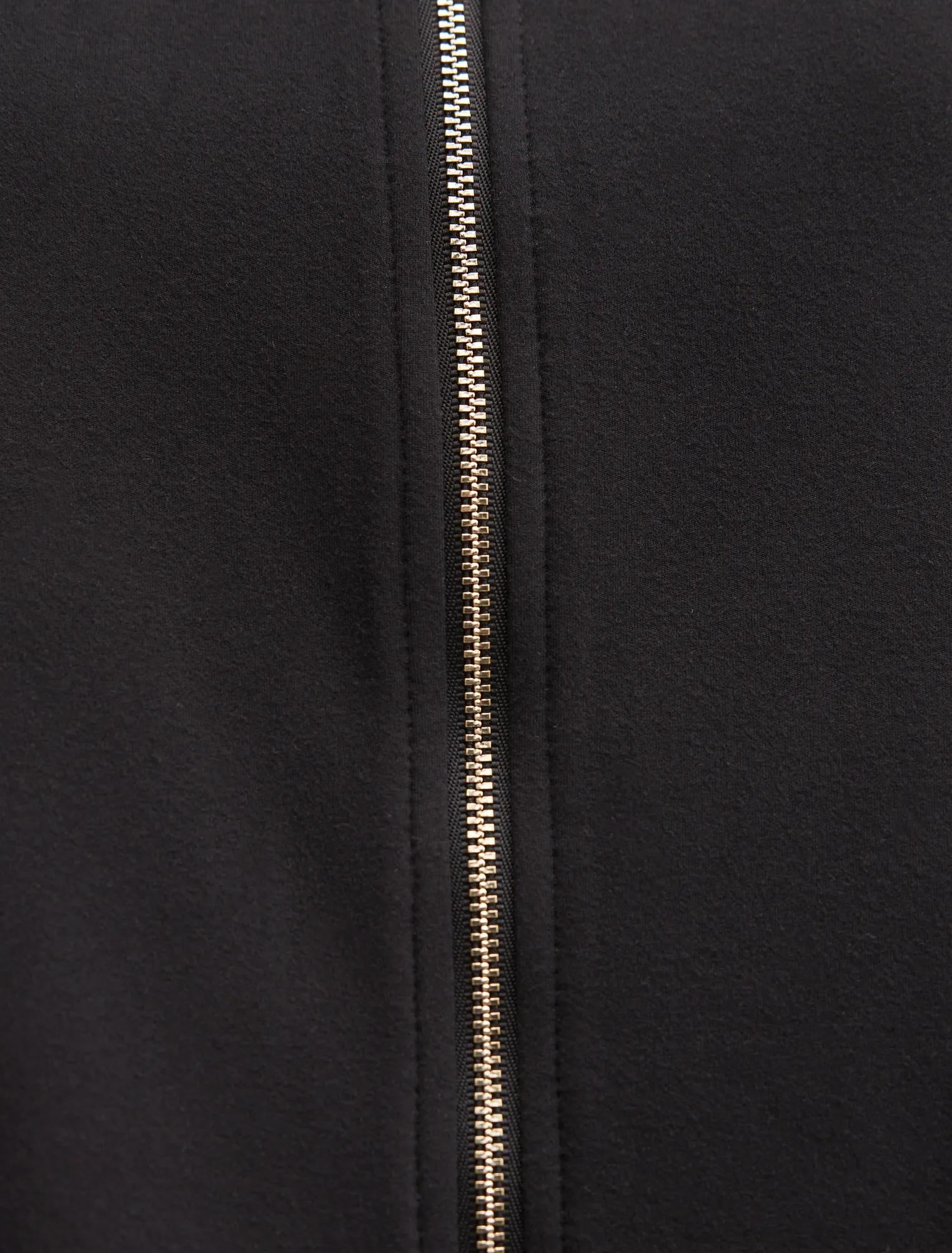 Willow Curve Drawcord Jacket Black
