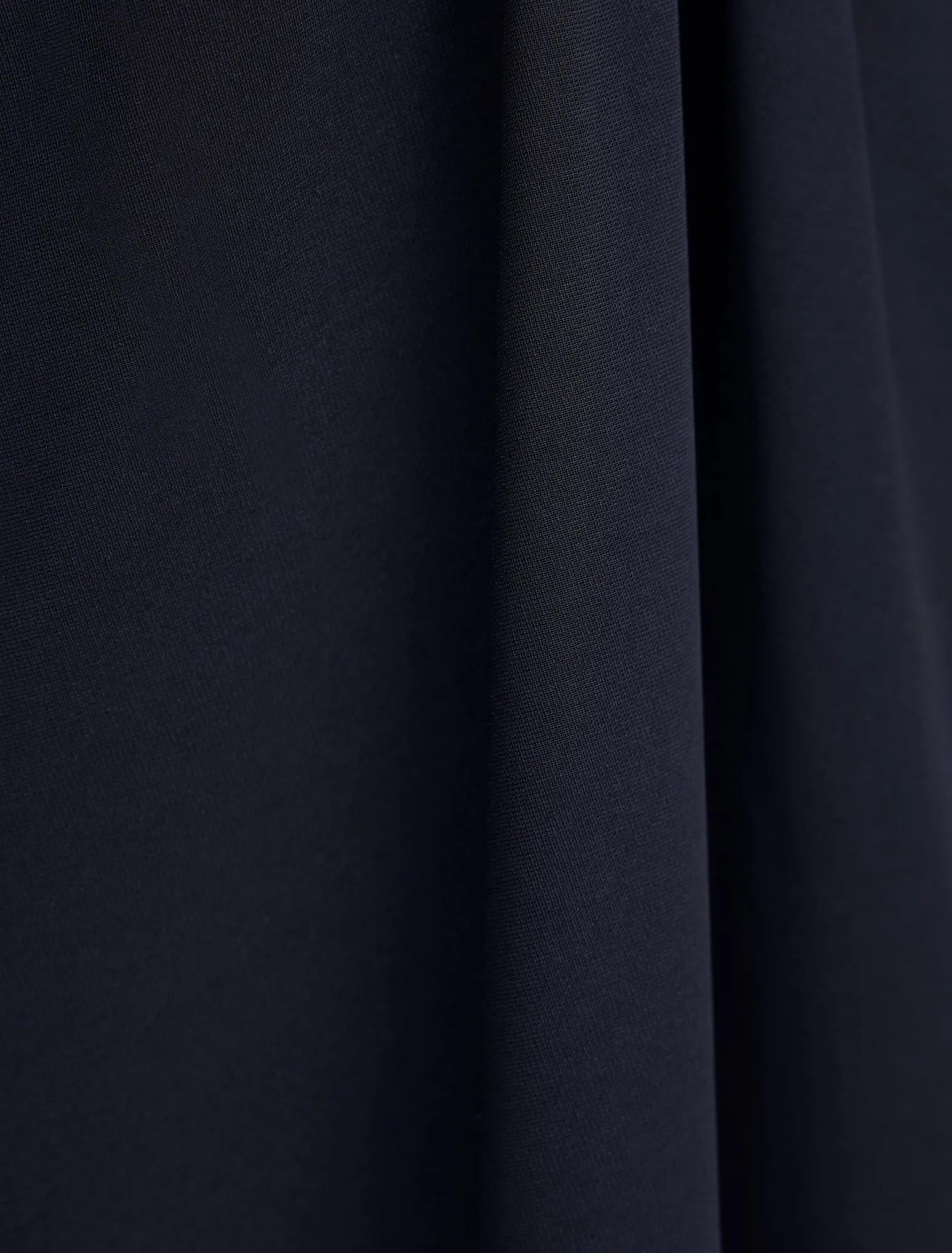 Wren Hardware Detail Midi Dress Navy