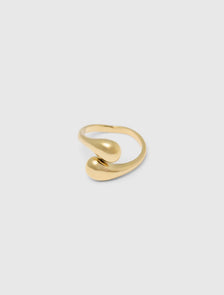 Lily Waterproof Loop Ring Gold Plated