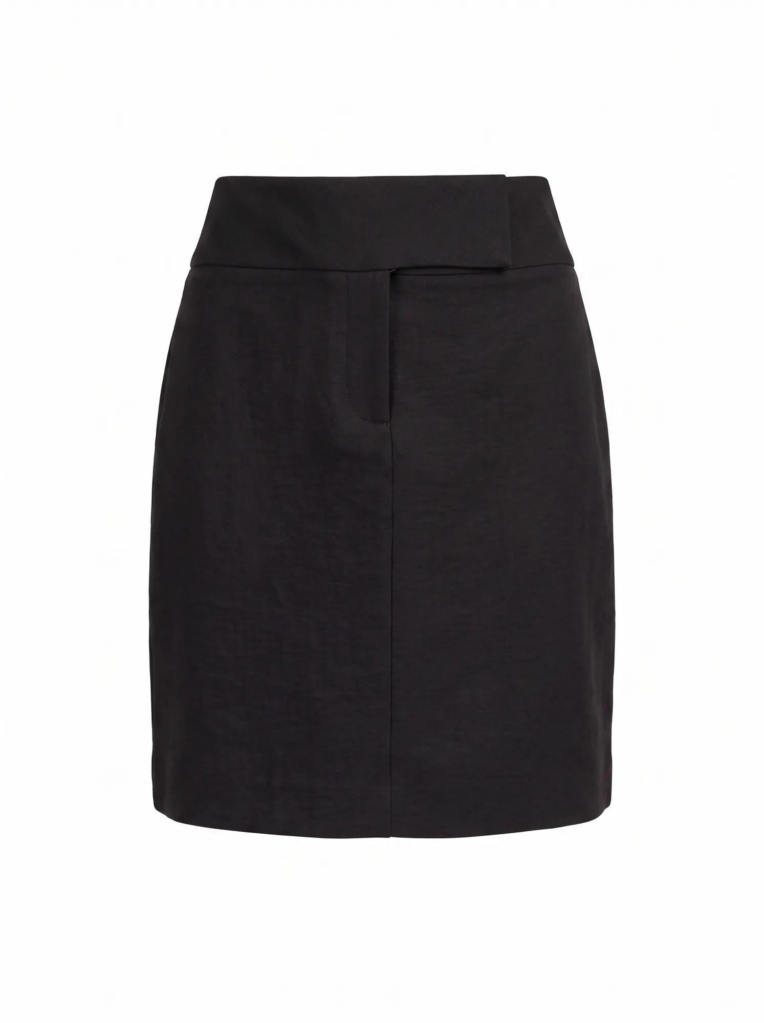 Ashley Midi Skirt Black