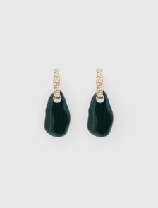 Signature Prudence Earrings Green/Gold_mannequin