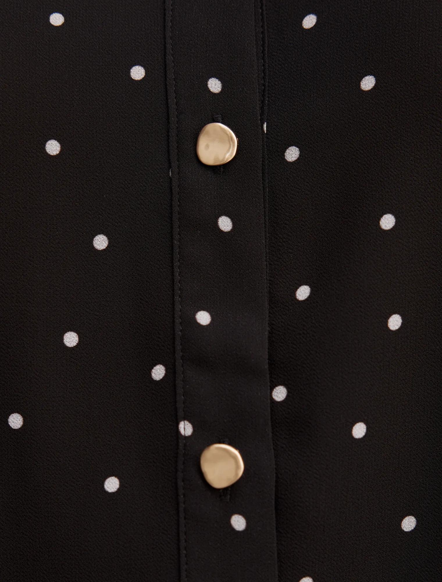 Faye Short Sleeve Blouse Dark Luxton Spot