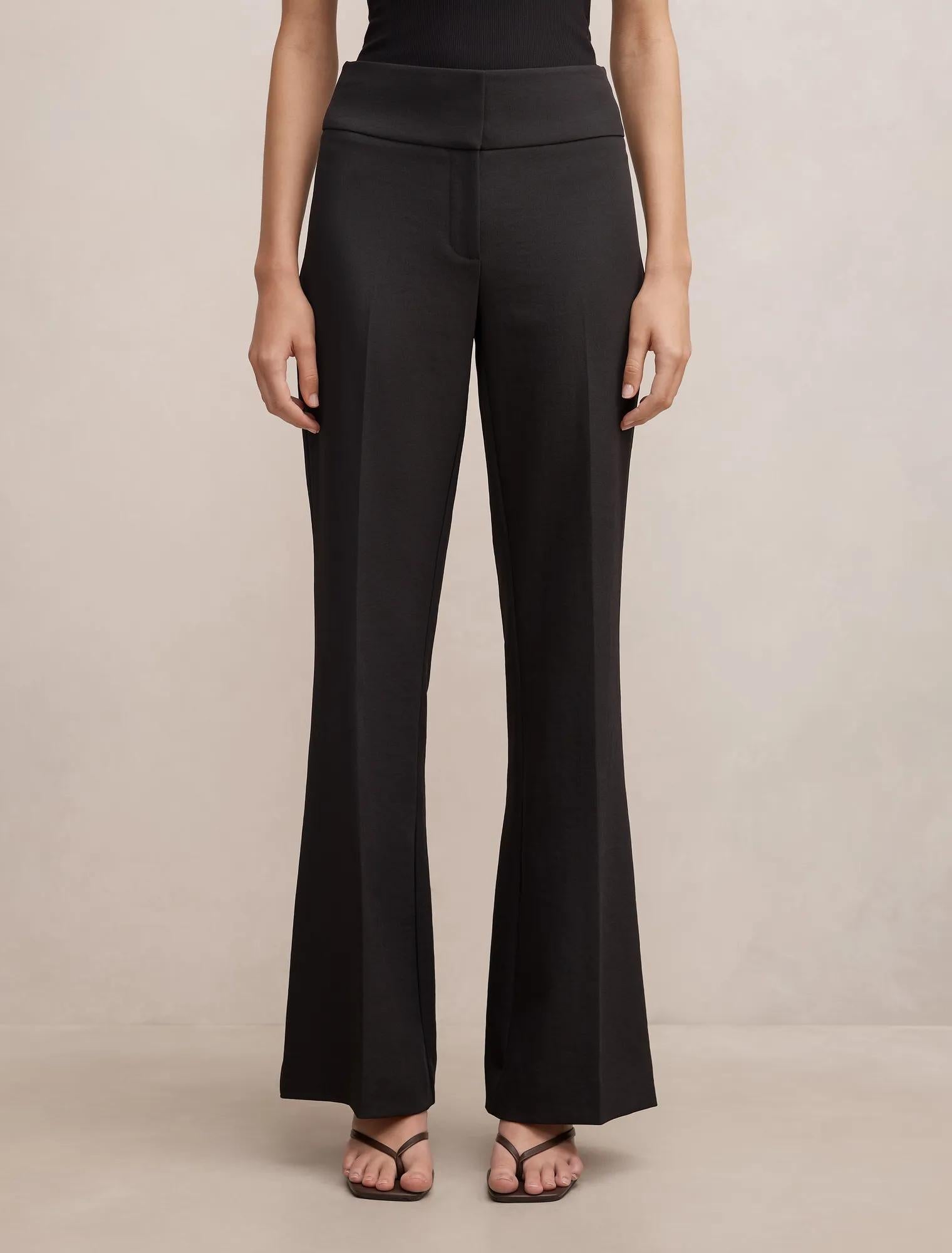 Devon Flared Pants Black