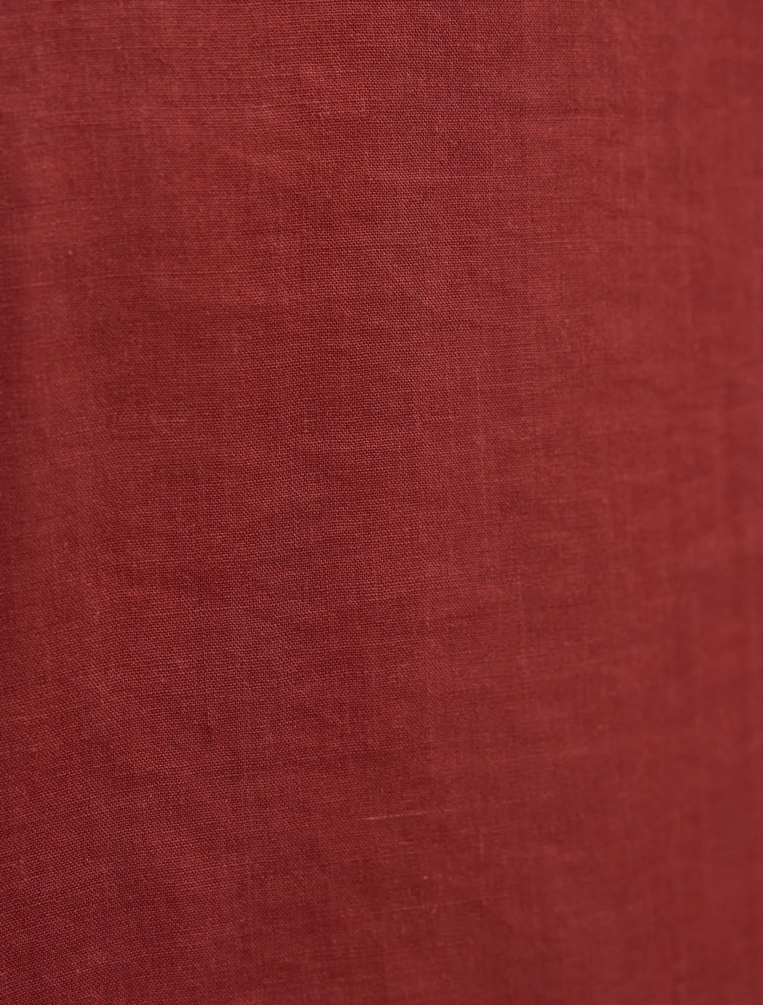 Therese Curve Short Sleeve Midi Dress Pomegranate Red