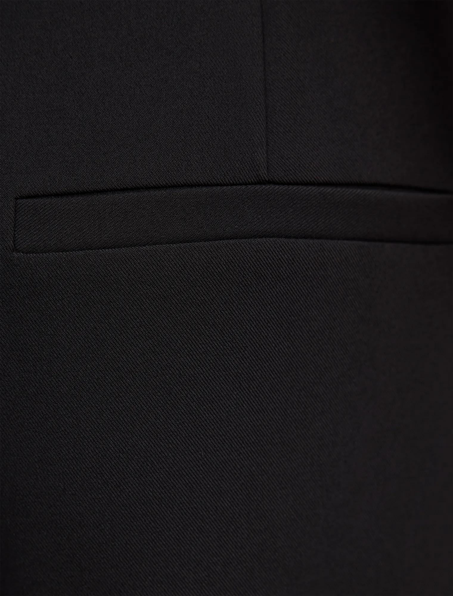 Mila Wrap Wide Leg Pant Black