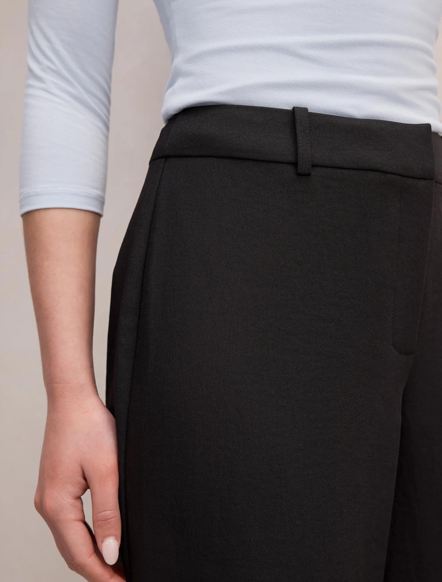 Sage Culotte Pants Black