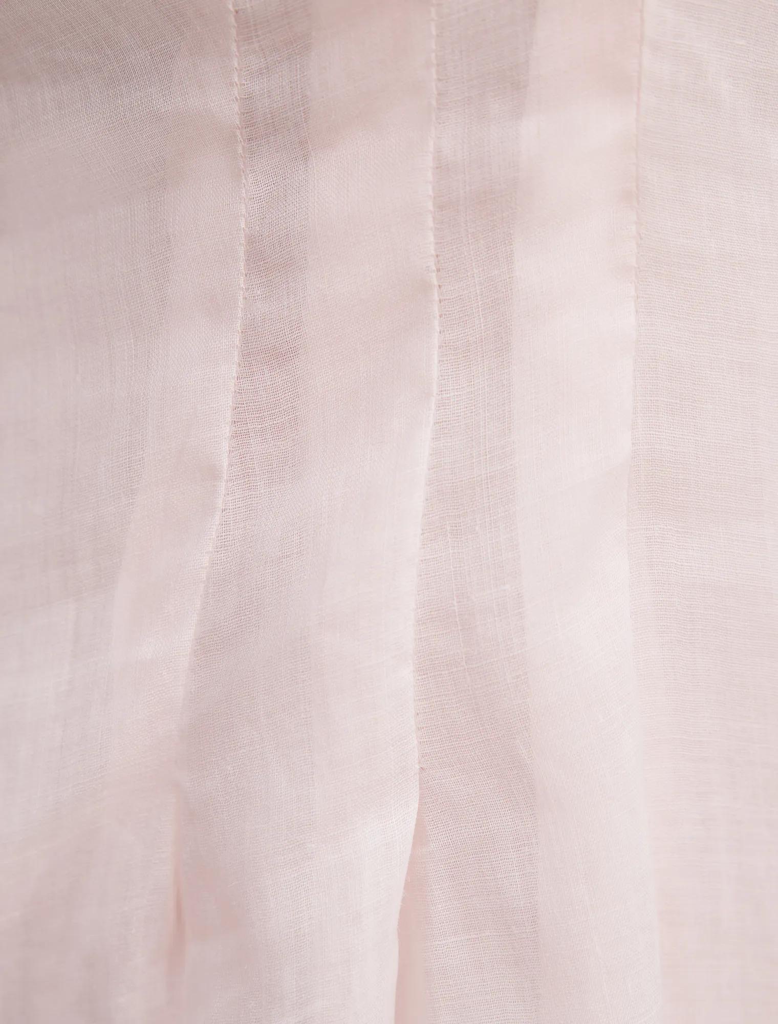 Jemma Curve V-Neck Blouse Rosewater Pink
