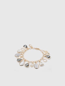 Signature Bridie Waterproof Stone Charm Bracelet Multi_mannequin