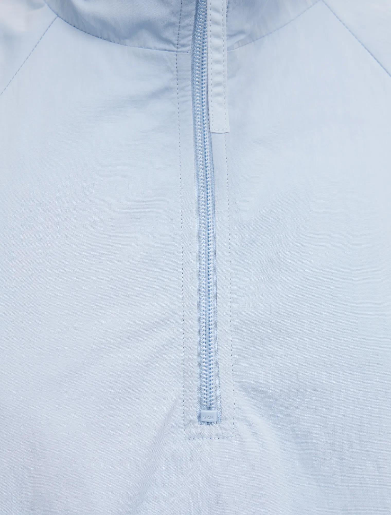 Kim Quarter Zip Windbreaker Blue