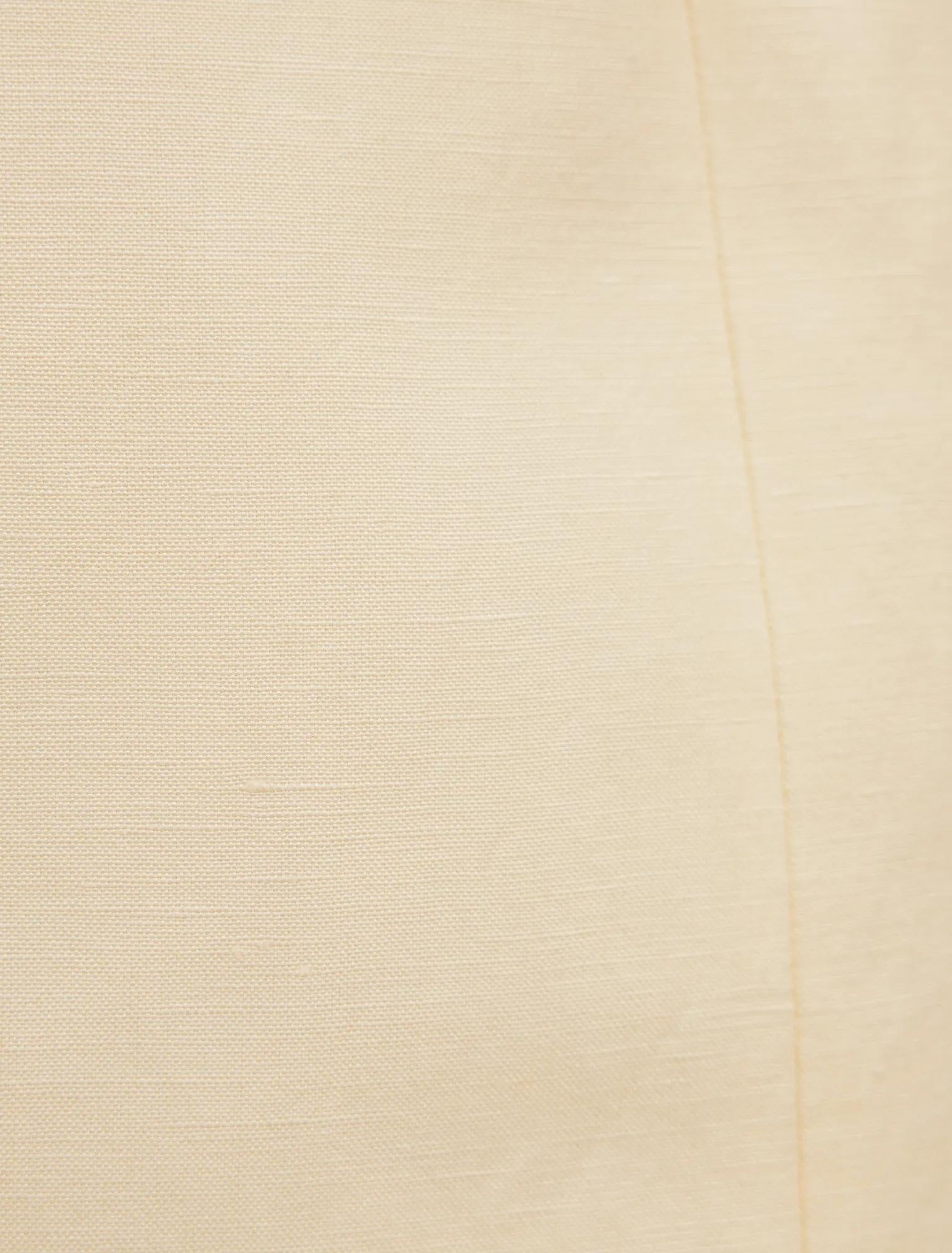 Ali Linen Mini Skirt Butter Yellow Set
