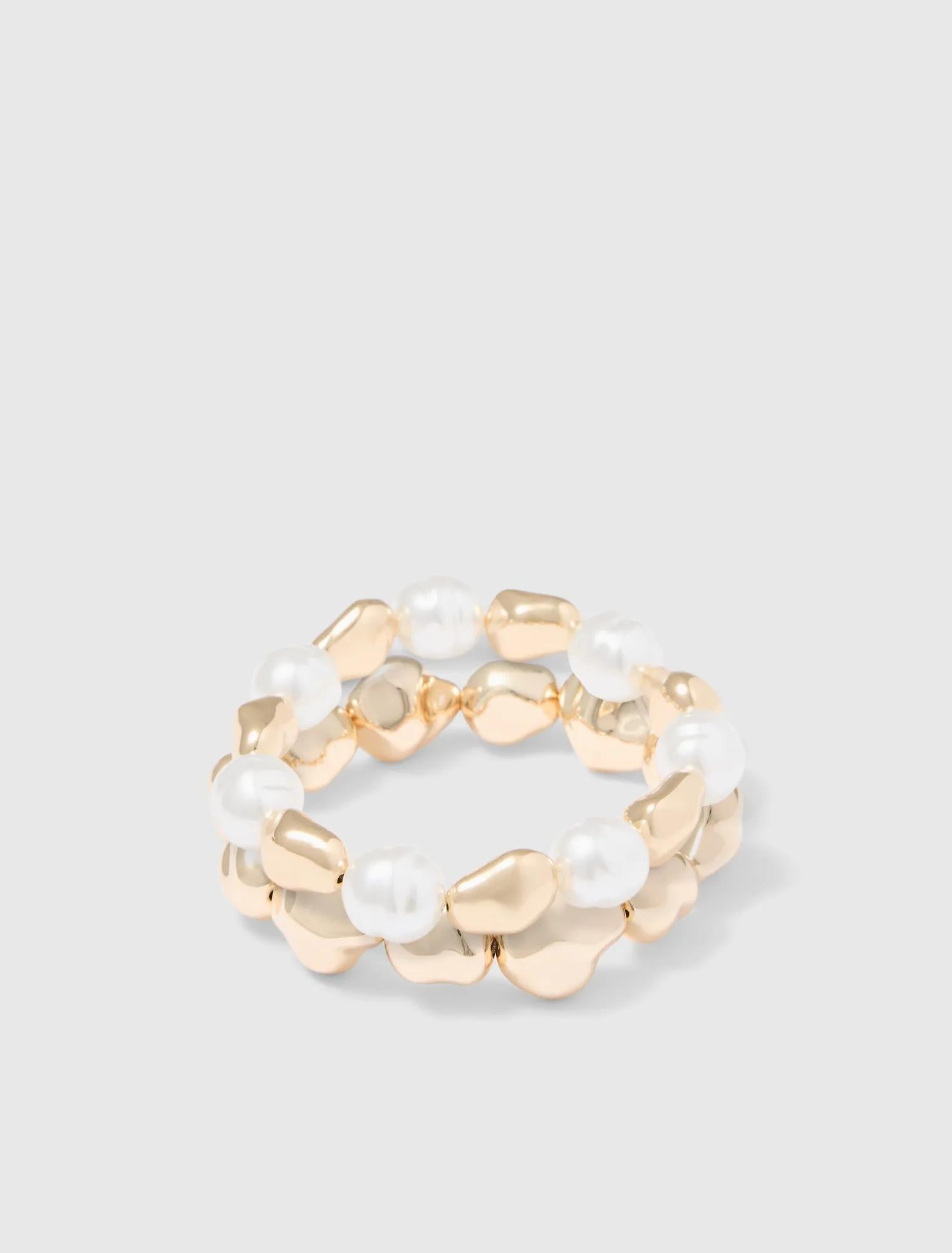 Tully Bracelets 2-Pack Pearl/Gold_mannequin