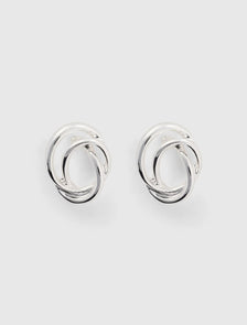 Tina Twist Earrings Silver_mannequin