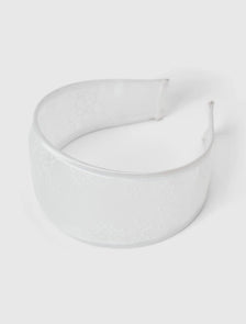 Lucienne Lace Headband Ivory_mannequin