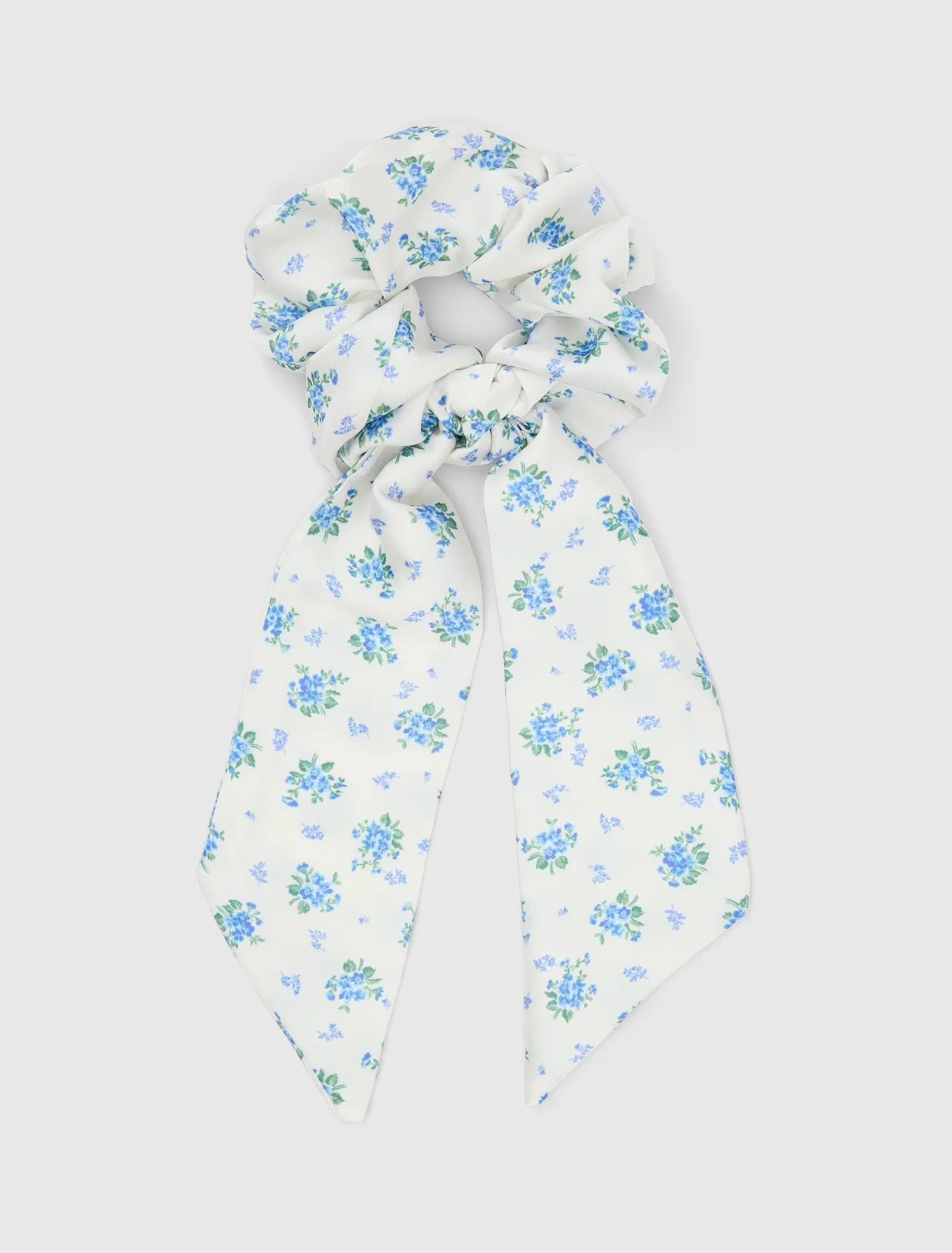 Rosalie Scrunchie Bow Floral_mannequin