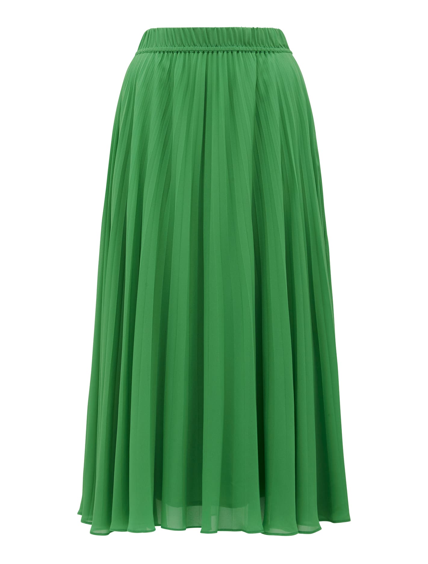 Harper Pleated Midi Skirt Energetic Jade_mannequin
