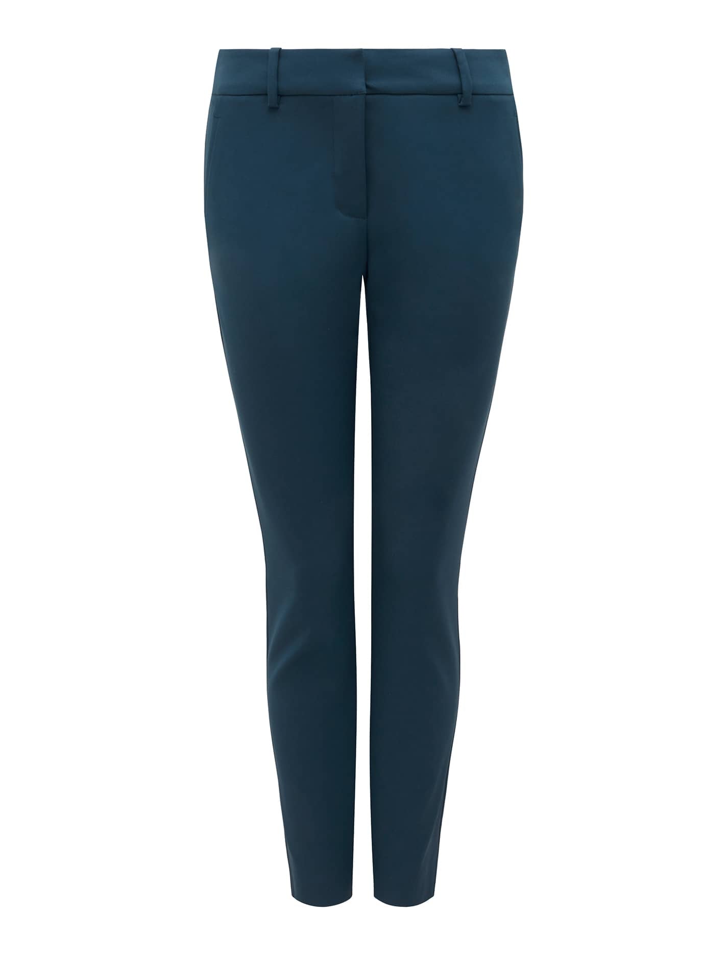 Grace 7/8th Slim Pants Winter Blue Suit_mannequin