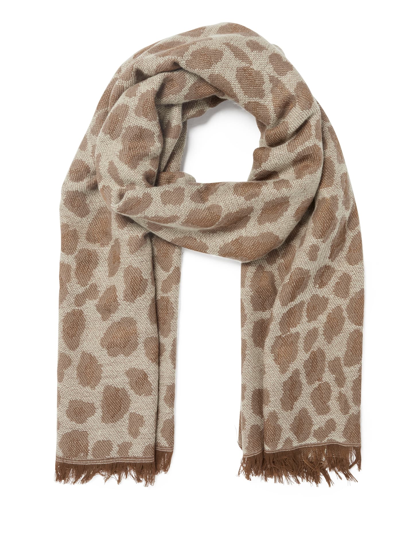 Avery Leopard Print Scarf_mannequin