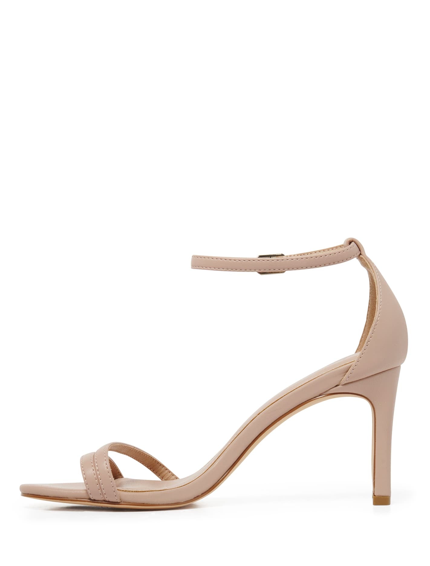 Nina Block Heel Nude_mannequin