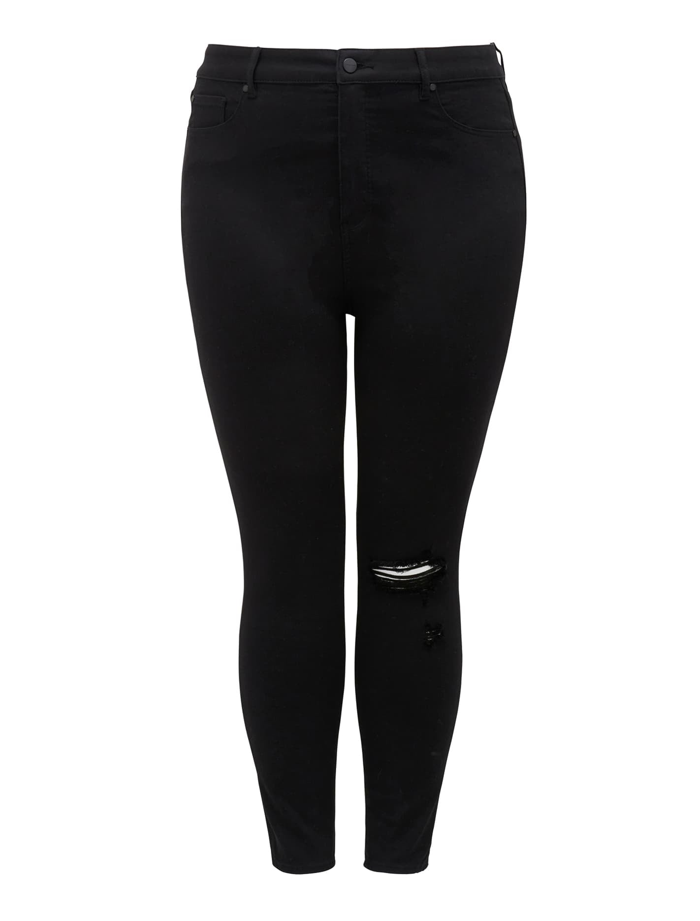Bianca Curve Ripped Ankle Jean Forever Black_mannequin
