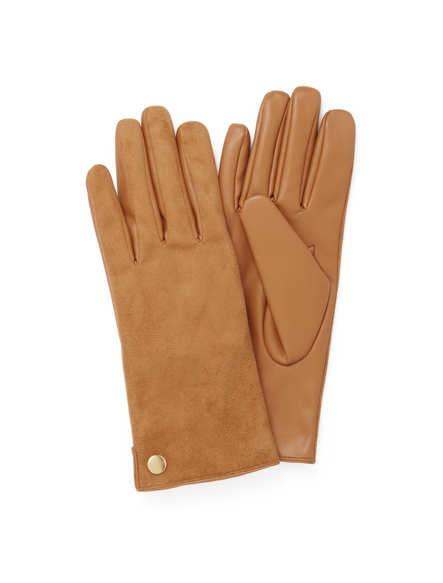 Kennedy Suede Glove Tan_mannequin