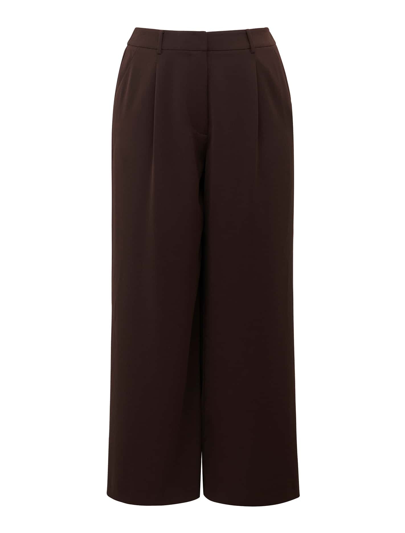 Primrose Curve High Waisted Pant Chocolate_mannequin