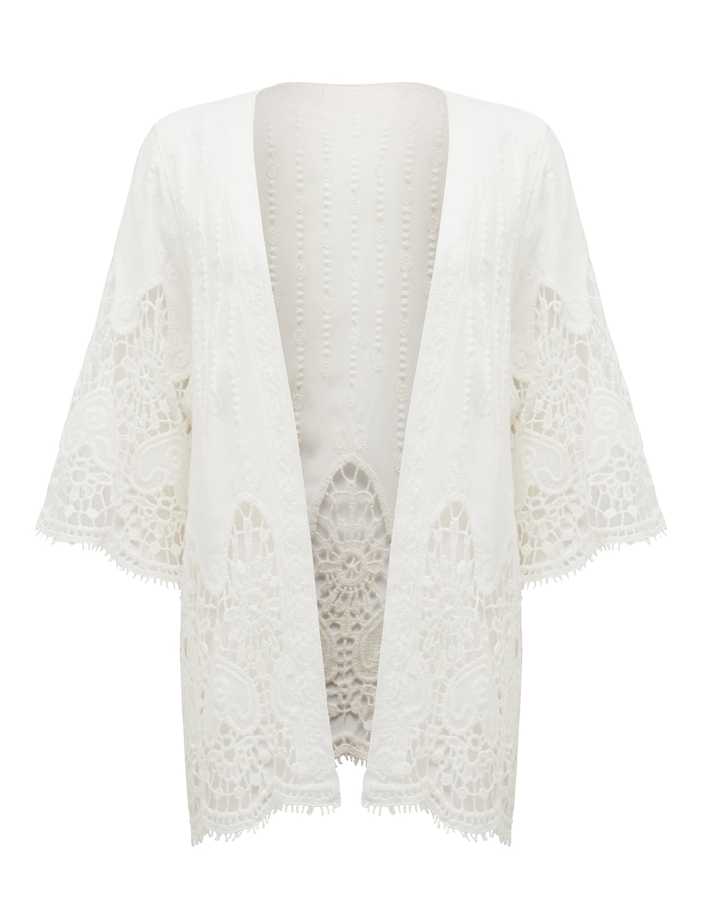 Anna Crochet Kimono Porcelain_mannequin